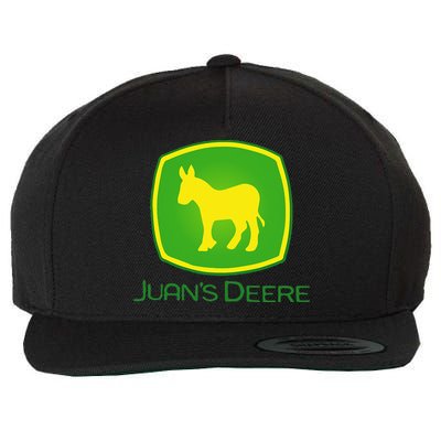Juan Deere Farmer Gardener Landscaper Funny Wool Snapback Cap