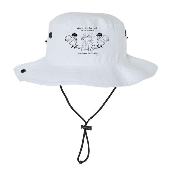 Jesus Died For Me! What An Idiot! I Would Not Die For Him Bucket Hat