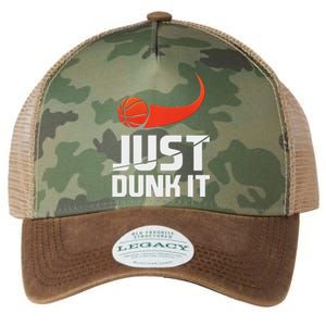 Just Dunk It! Basketball Player Slam Dunk Legacy Tie Dye Trucker Hat