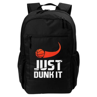 Just Dunk It! Basketball Player Slam Dunk Daily Commute Backpack
