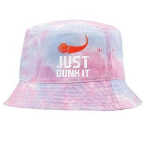 Just Dunk It! Basketball Player Slam Dunk Tie-Dyed Bucket Hat