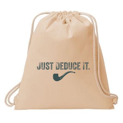Just Deduce It Funny S.H.E.R.L.O.C.K H.O.L.M.E.S Detective Drawstring Bag