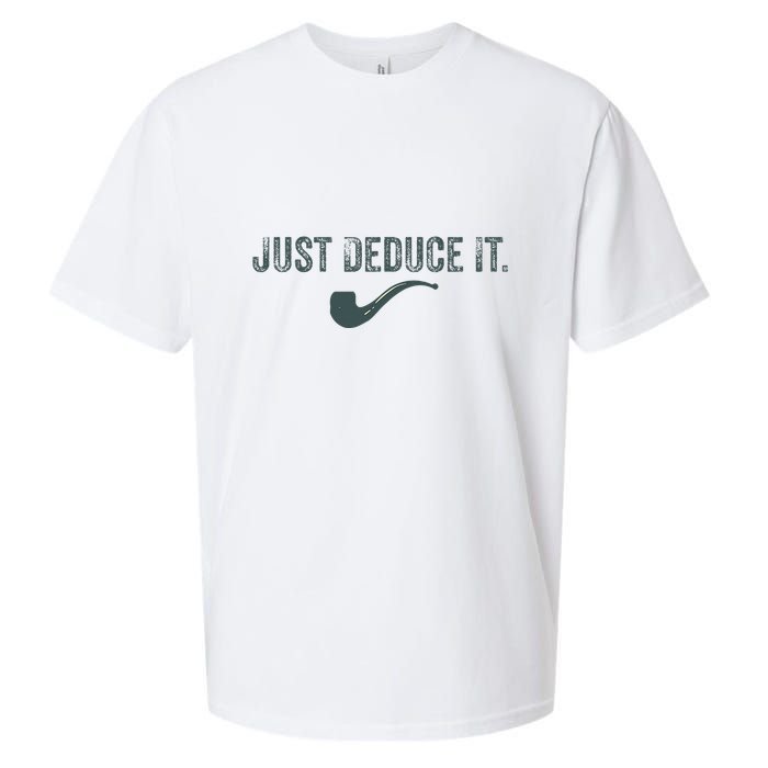Just Deduce It Funny S.H.E.R.L.O.C.K H.O.L.M.E.S Detective Sueded Cloud Jersey T-Shirt