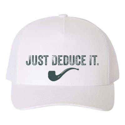 Just Deduce It Funny S.H.E.R.L.O.C.K H.O.L.M.E.S Detective Yupoong Adult 5-Panel Trucker Hat