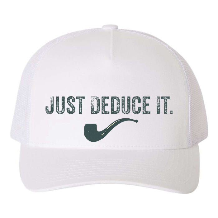 Just Deduce It Funny S.H.E.R.L.O.C.K H.O.L.M.E.S Detective Yupoong Adult 5-Panel Trucker Hat