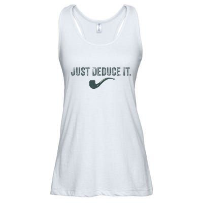 Just Deduce It Funny S.H.E.R.L.O.C.K H.O.L.M.E.S Detective Ladies Essential Flowy Tank