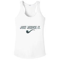 Just Deduce It Funny S.H.E.R.L.O.C.K H.O.L.M.E.S Detective Ladies PosiCharge Competitor Racerback Tank