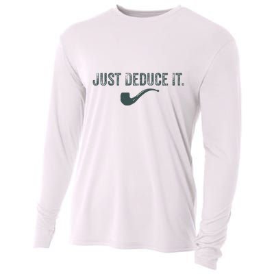 Just Deduce It Funny S.H.E.R.L.O.C.K H.O.L.M.E.S Detective Cooling Performance Long Sleeve Crew