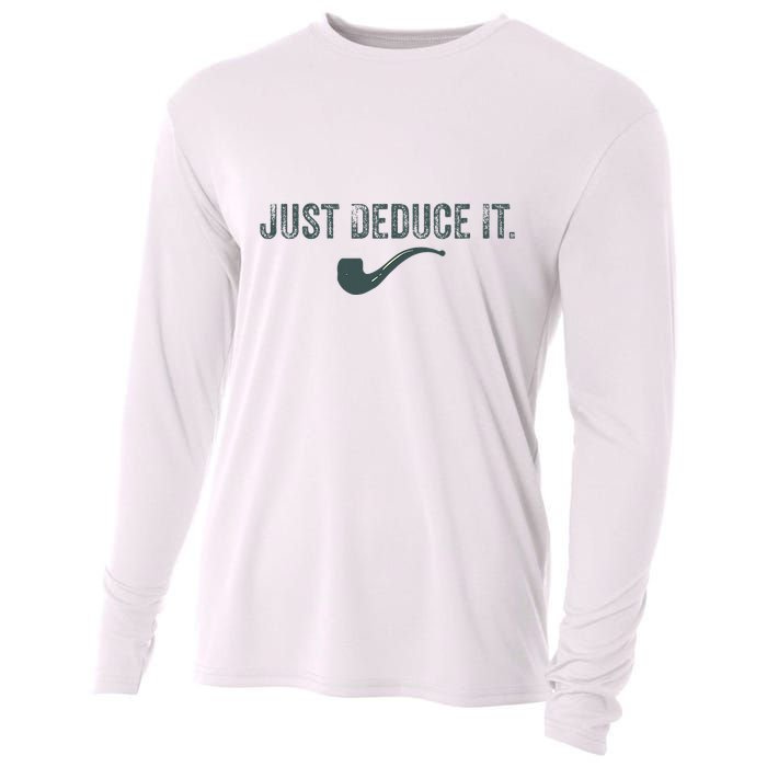 Just Deduce It Funny S.H.E.R.L.O.C.K H.O.L.M.E.S Detective Cooling Performance Long Sleeve Crew
