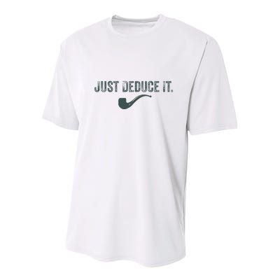 Just Deduce It Funny S.H.E.R.L.O.C.K H.O.L.M.E.S Detective Youth Performance Sprint T-Shirt