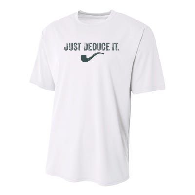 Just Deduce It Funny S.H.E.R.L.O.C.K H.O.L.M.E.S Detective Youth Performance Sprint T-Shirt