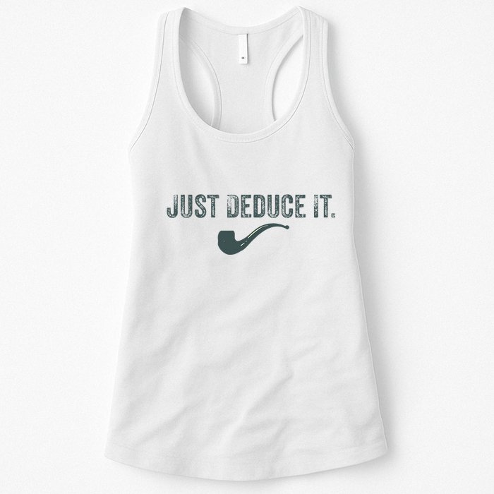 Just Deduce It Funny S.H.E.R.L.O.C.K H.O.L.M.E.S Detective Womens Tank Top