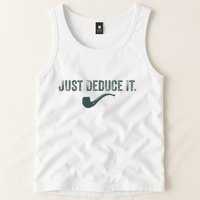 Just Deduce It Funny S.H.E.R.L.O.C.K H.O.L.M.E.S Detective Tank Top