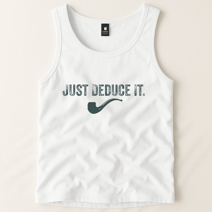 Just Deduce It Funny S.H.E.R.L.O.C.K H.O.L.M.E.S Detective Tank Top