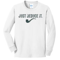 Just Deduce It Funny S.H.E.R.L.O.C.K H.O.L.M.E.S Detective Kids Long Sleeve Shirt