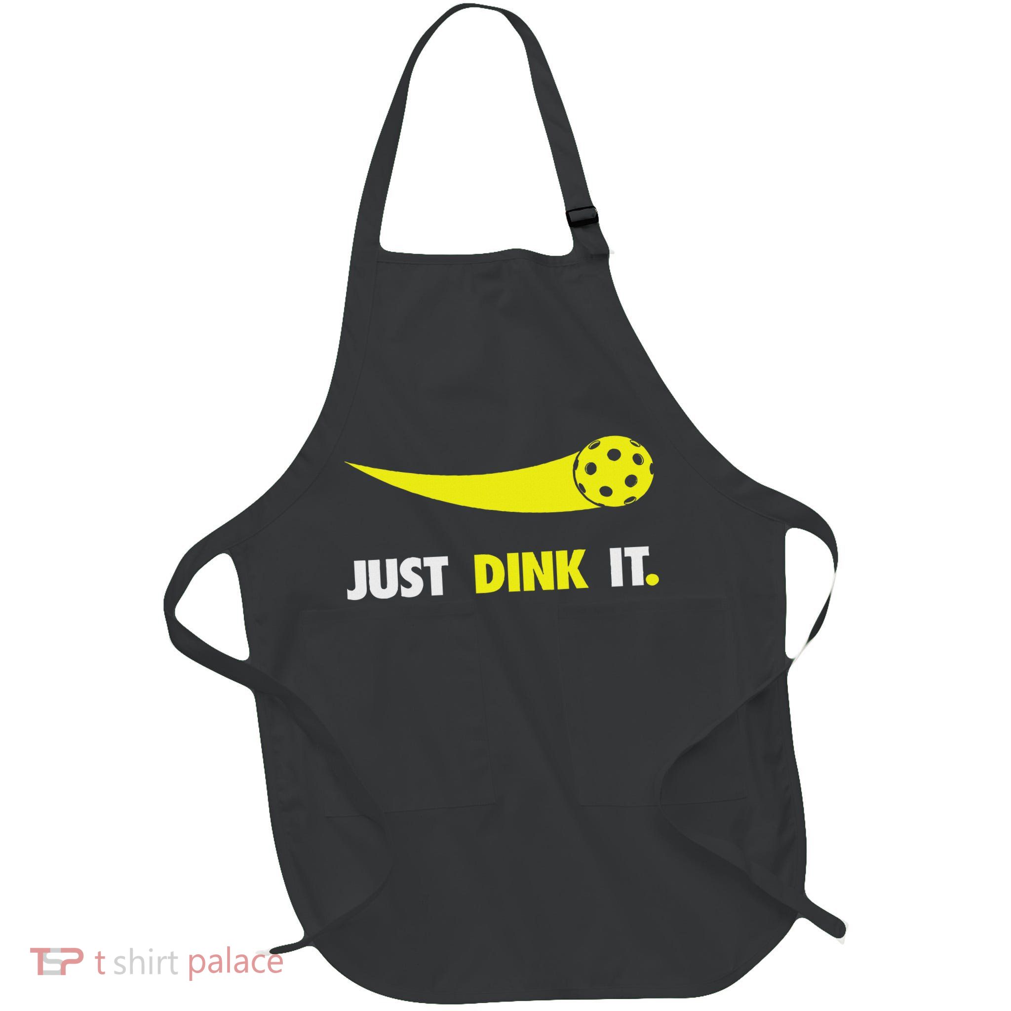 Just Dink It Pickleball Women Full-Length Apron With Pockets