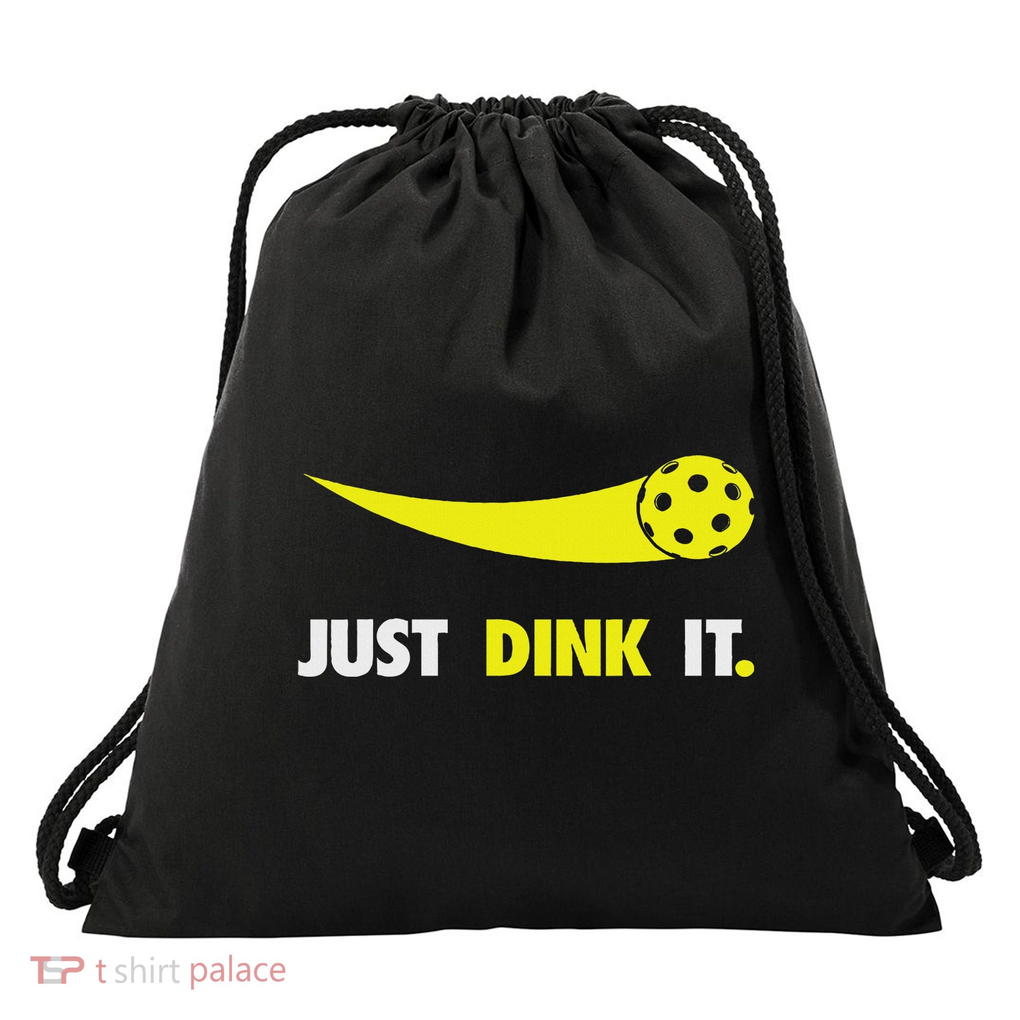 Just Dink It Pickleball Women Drawstring Bag