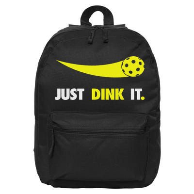 Just Dink It Pickleball Women 16 in Basic Backpack