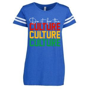 Juneteenth Do It For The Culture Juneteenth Is My Independ Funny Gift Enza Ladies Jersey Football T-Shirt