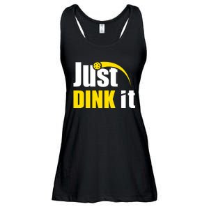 Just Dink It Funny Pickleball Play Pickle Ball Ladies Essential Flowy Tank