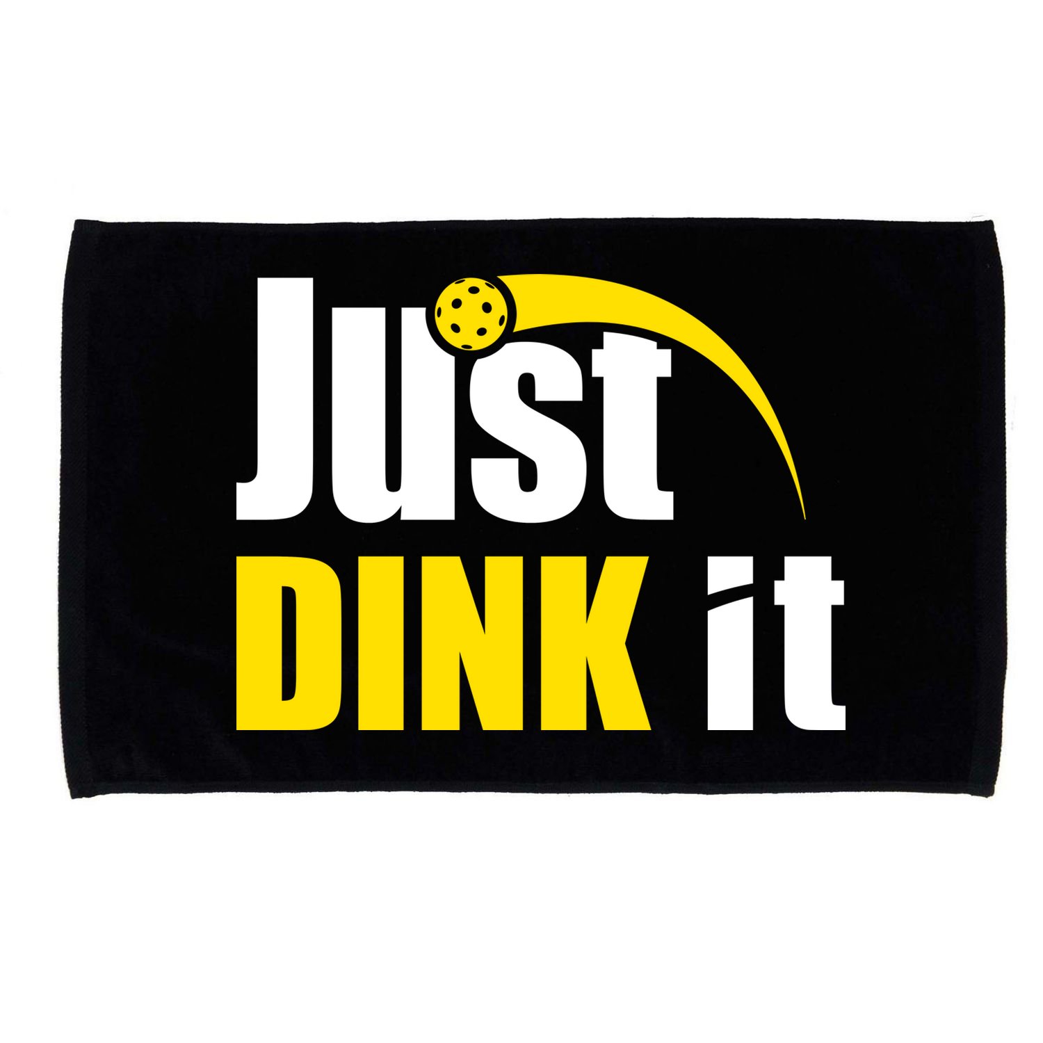 Just Dink It Funny Pickleball Play Pickle Ball Microfiber Hand Towel