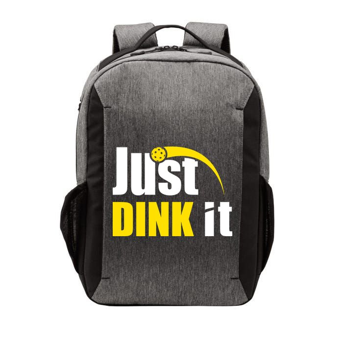 Just Dink It Funny Pickleball Play Pickle Ball Vector Backpack