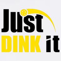 Just Dink It Funny Pickleball Play Pickle Ball Garment-Dyed Sweatshirt