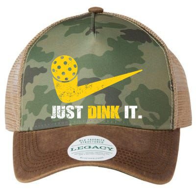 Just Dink It Pickleball Funny Pickleball Player Dink Player Gift Legacy Tie Dye Trucker Hat