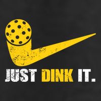 Just Dink It Pickleball Funny Pickleball Player Dink Player Gift 25L Jumbo Tote