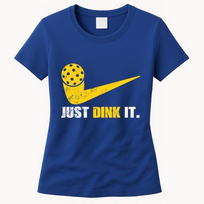 Just Dink It Pickleball Funny Pickleball Player Dink Player Gift Womens T-Shirt