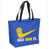 Just Dink It Pickleball Funny Pickleball Player Dink Player Gift Zip Tote Bag