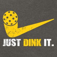 Just Dink It Pickleball Funny Pickleball Player Dink Player Gift Cotton Canvas Backpack