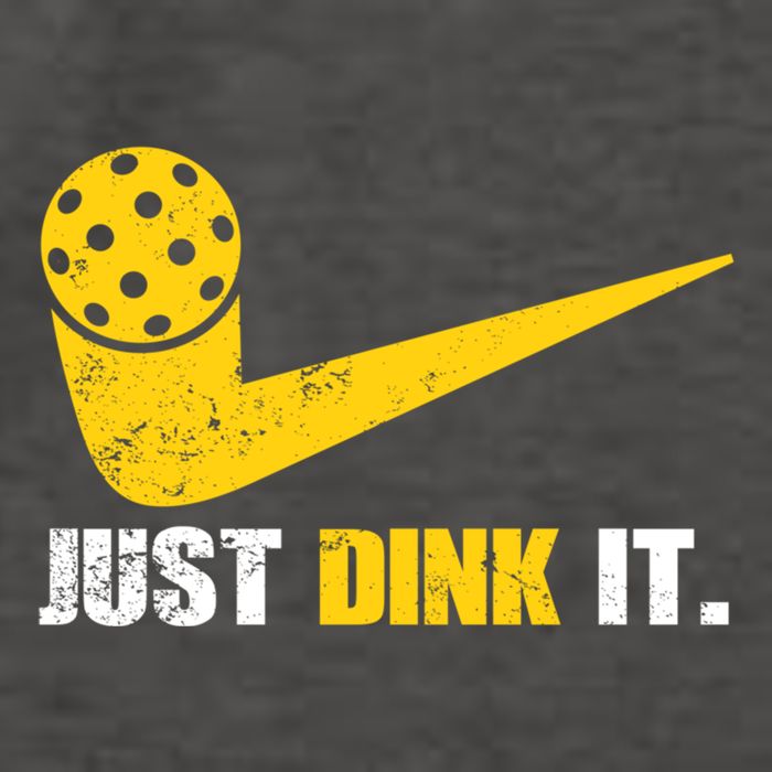Just Dink It Pickleball Funny Pickleball Player Dink Player Gift Vector Backpack