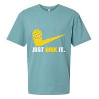 Just Dink It Pickleball Funny Pickleball Player Dink Player Gift Sueded Cloud Jersey T-Shirt