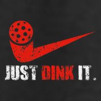Just Dink It Pickleball Player Fan Gift Adult Drive Performance Visor