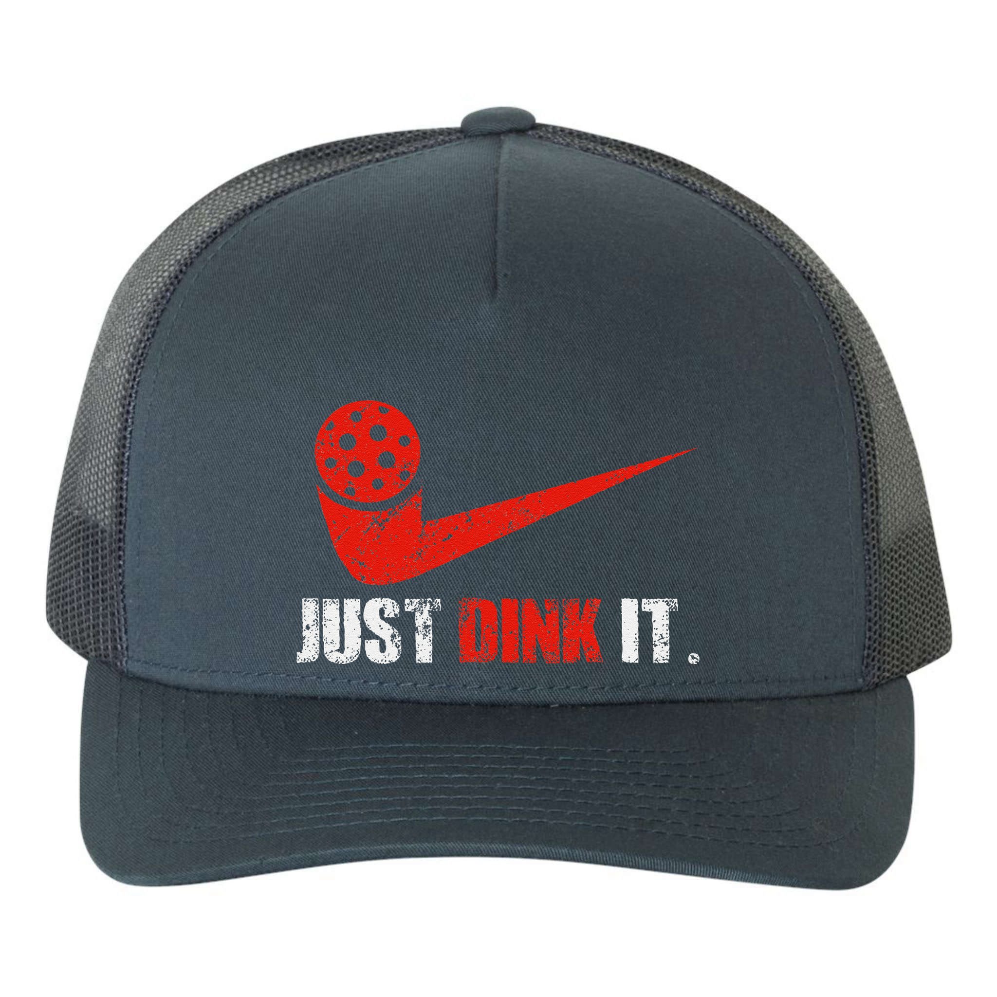 Just Dink It Pickleball Player Fan Gift Yupoong Adult 5-Panel Trucker Hat