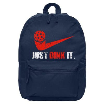 Just Dink It Pickleball Player Fan Gift 16 in Basic Backpack