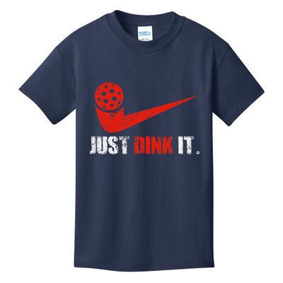 Just Dink It Pickleball Player Fan Gift Kids T-Shirt