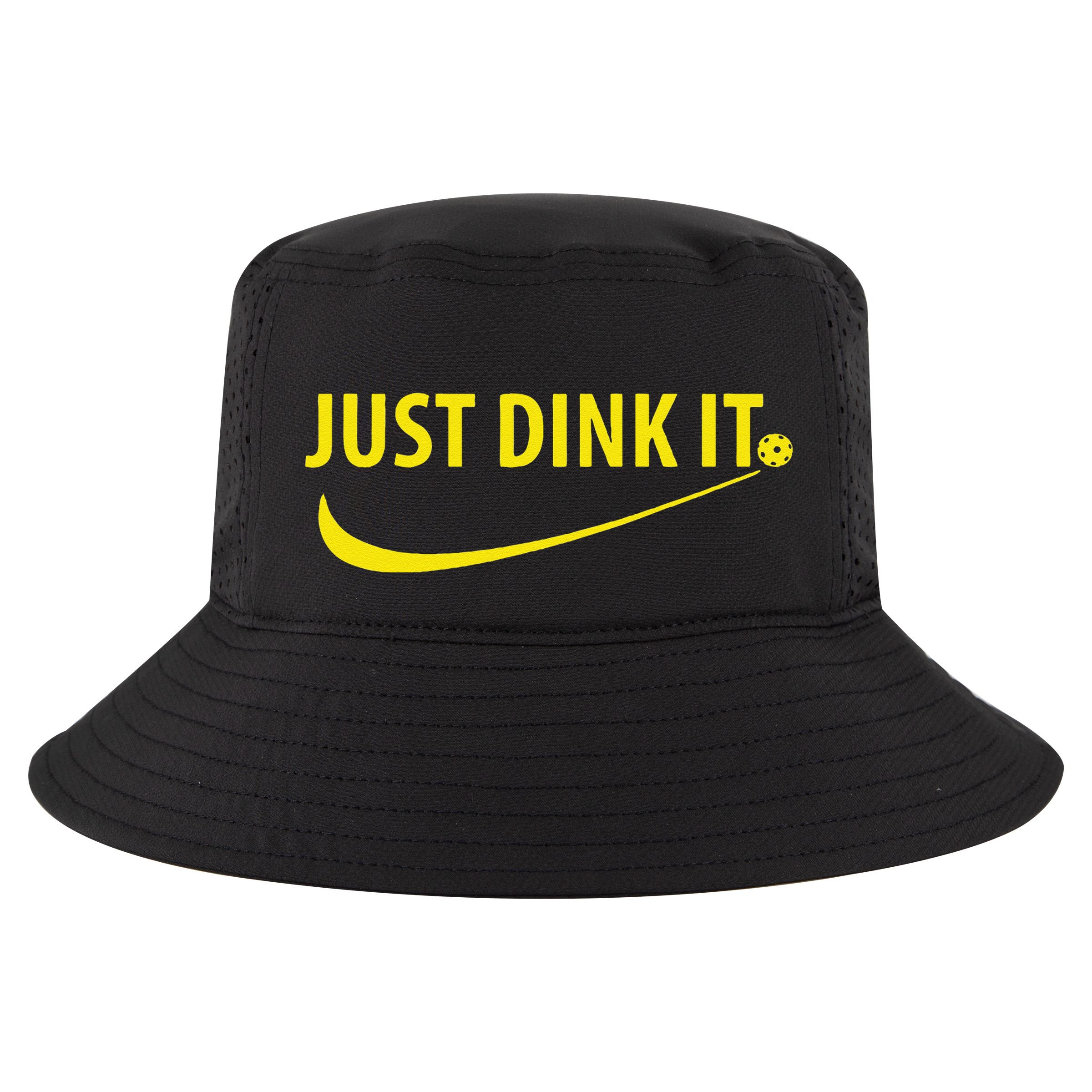 Just Dink It Pickleball Cool Comfort Performance Bucket Hat