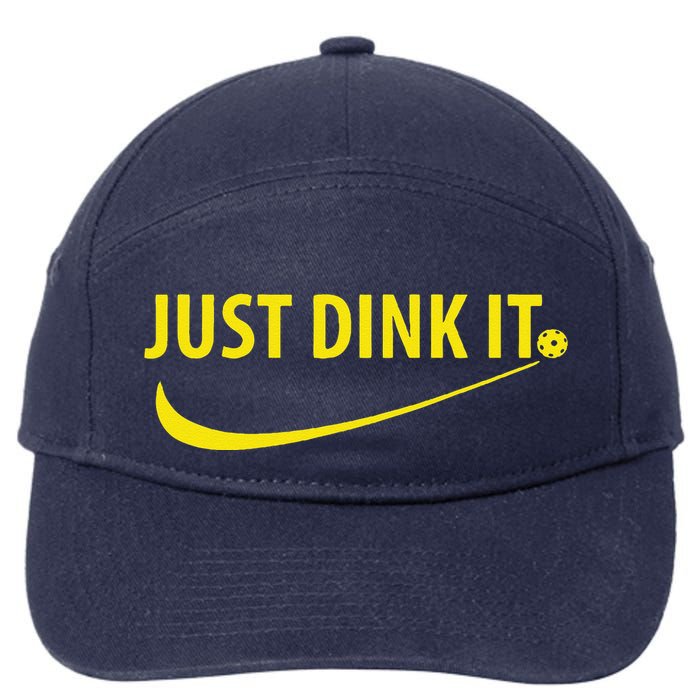 Just Dink It Pickleball 7-Panel Snapback Hat