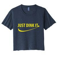 Just Dink It Pickleball Women's Crop Top Tee