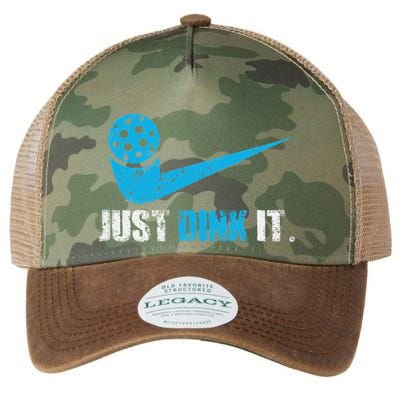 Just Dink It Pickleball Player Fan Gift Legacy Tie Dye Trucker Hat