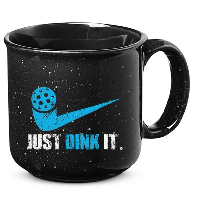 Just Dink It Pickleball Player Fan Gift 15oz Campfire Ceramic Mug