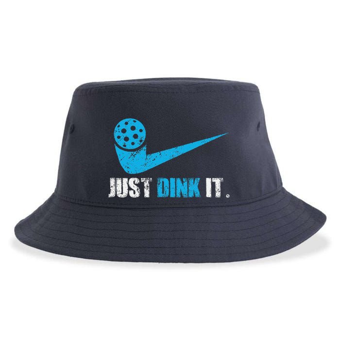 Just Dink It Pickleball Player Fan Gift Sustainable Bucket Hat