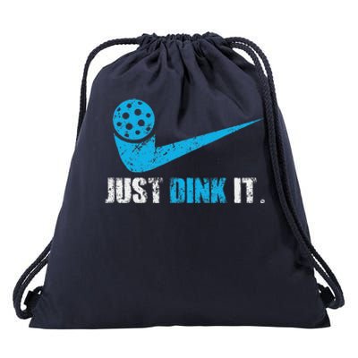 Just Dink It Pickleball Player Fan Gift Drawstring Bag