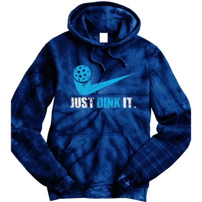 Just Dink It Pickleball Player Fan Gift Tie Dye Hoodie