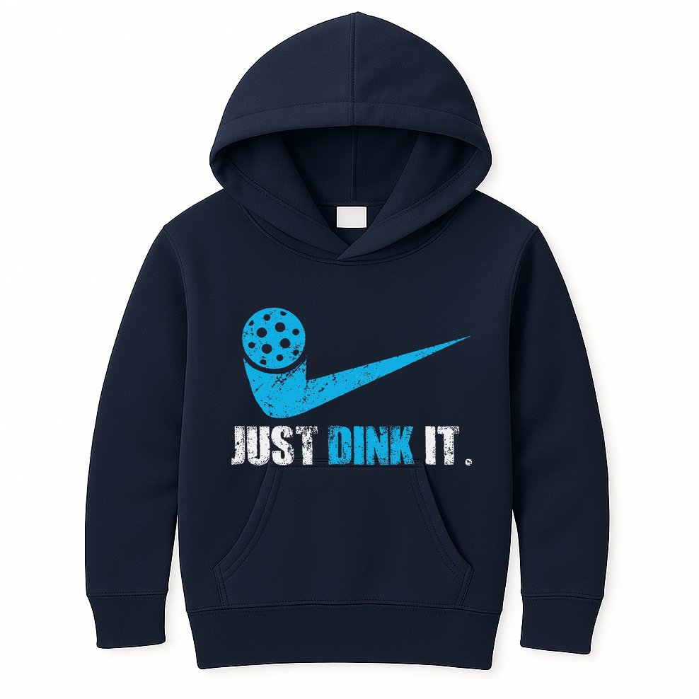 Just Dink It Pickleball Player Fan Gift Kids Hoodie