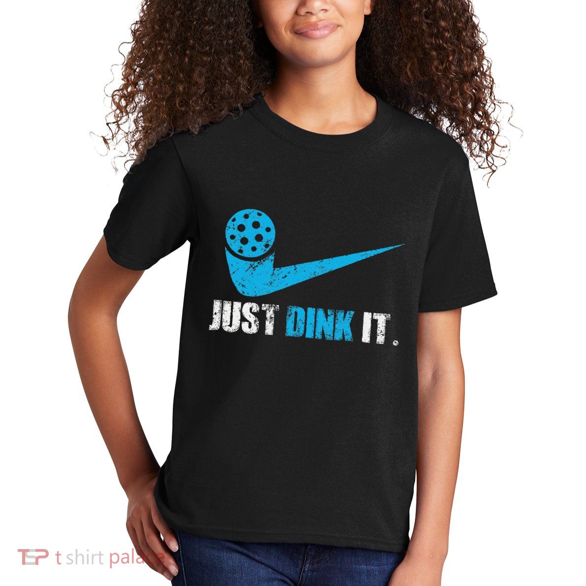 Just Dink It Pickleball Player Fan Gift Kids T-Shirt