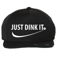 Just Dink It Pickleball Wool Snapback Cap