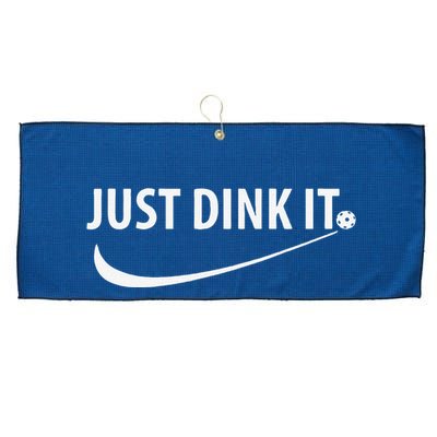 Just Dink It Pickleball Large Microfiber Waffle Golf Towel